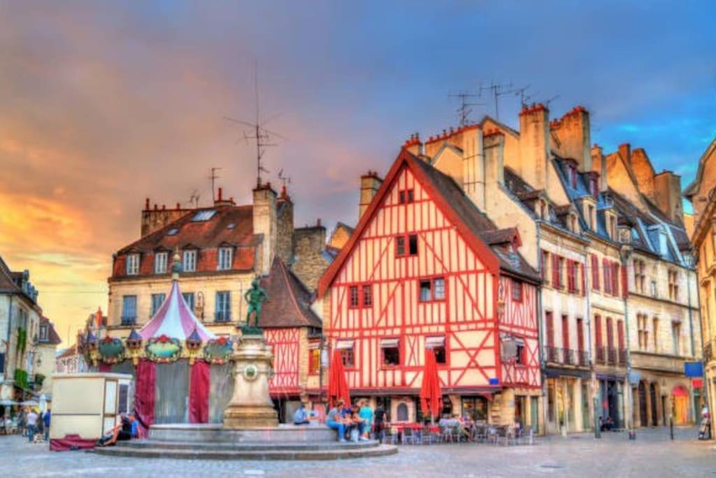 Le Jade : Au Coeur Du Centre Historique Apartment Dijon Bagian luar foto